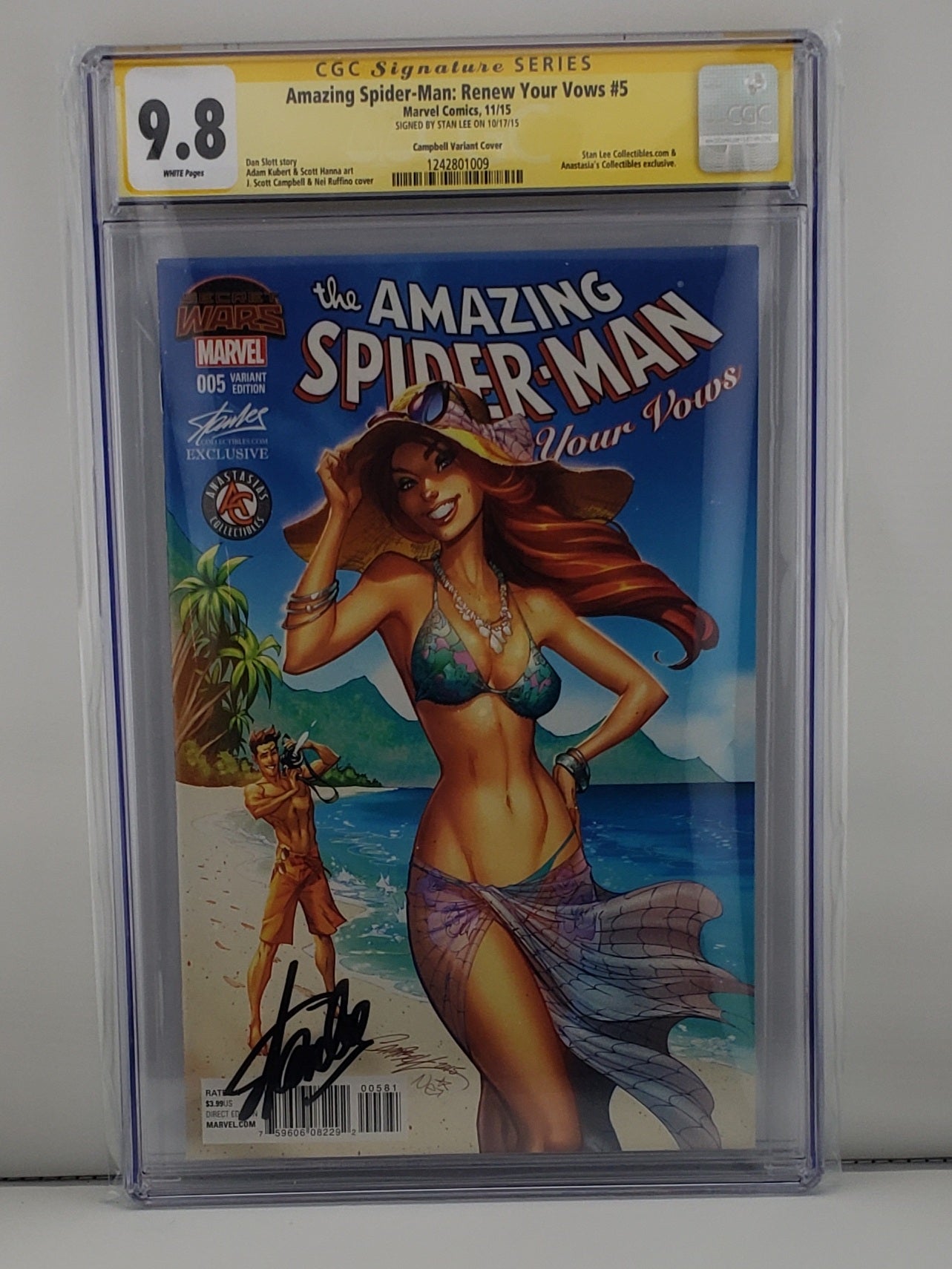 CGC 9.8 Signed Comics – Sophies Timeless Treasures