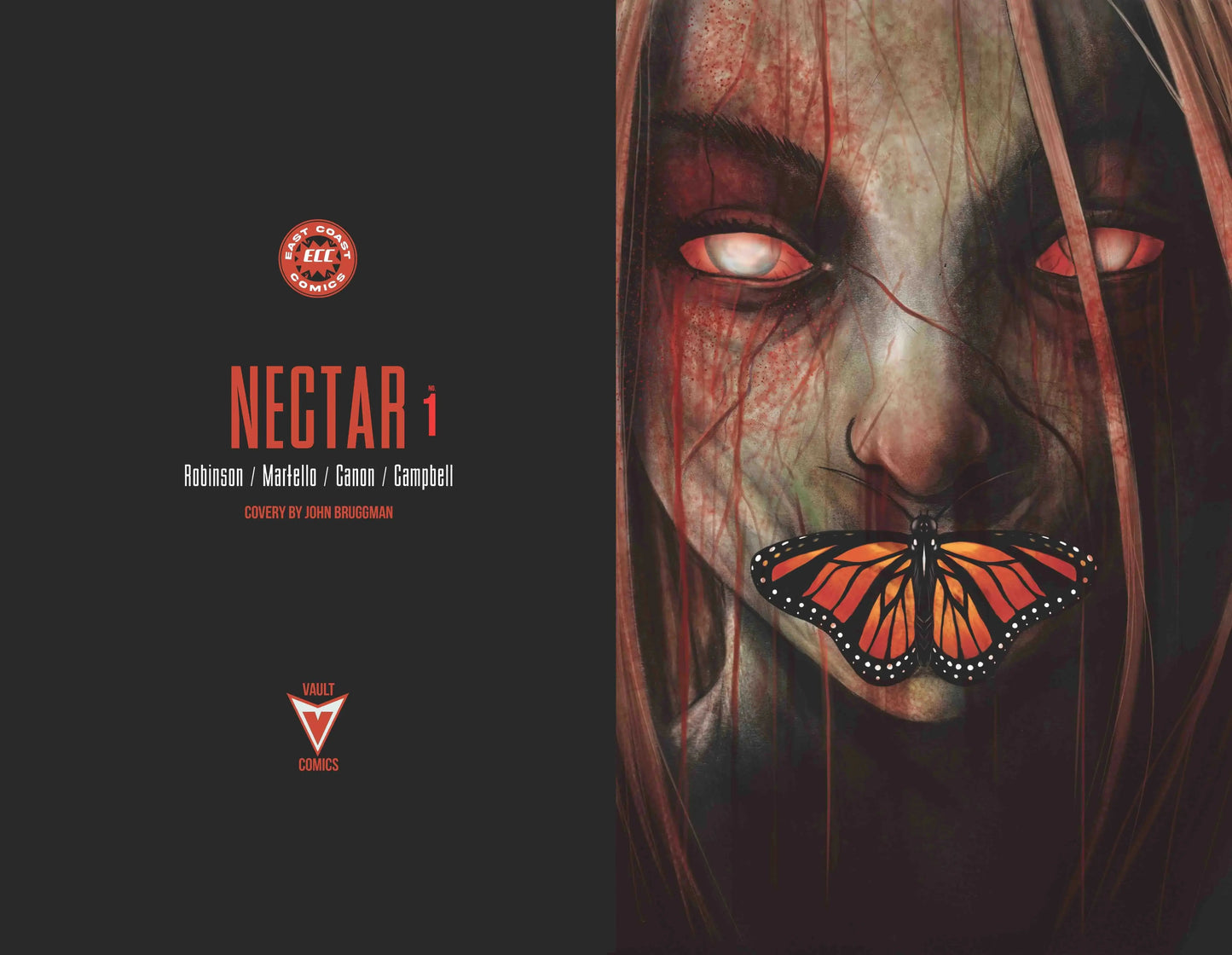 NECTAR #1 2nd Print - ECC John Bruggman Variant Virgin FOIL (4/15/26)