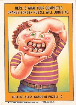 1986 Topps Garbage Pail Kids Series 5 #179a - Moe Skeeto