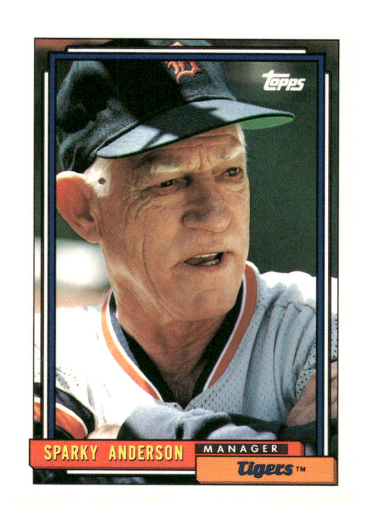 1992 Topps #381 Sparky Anderson