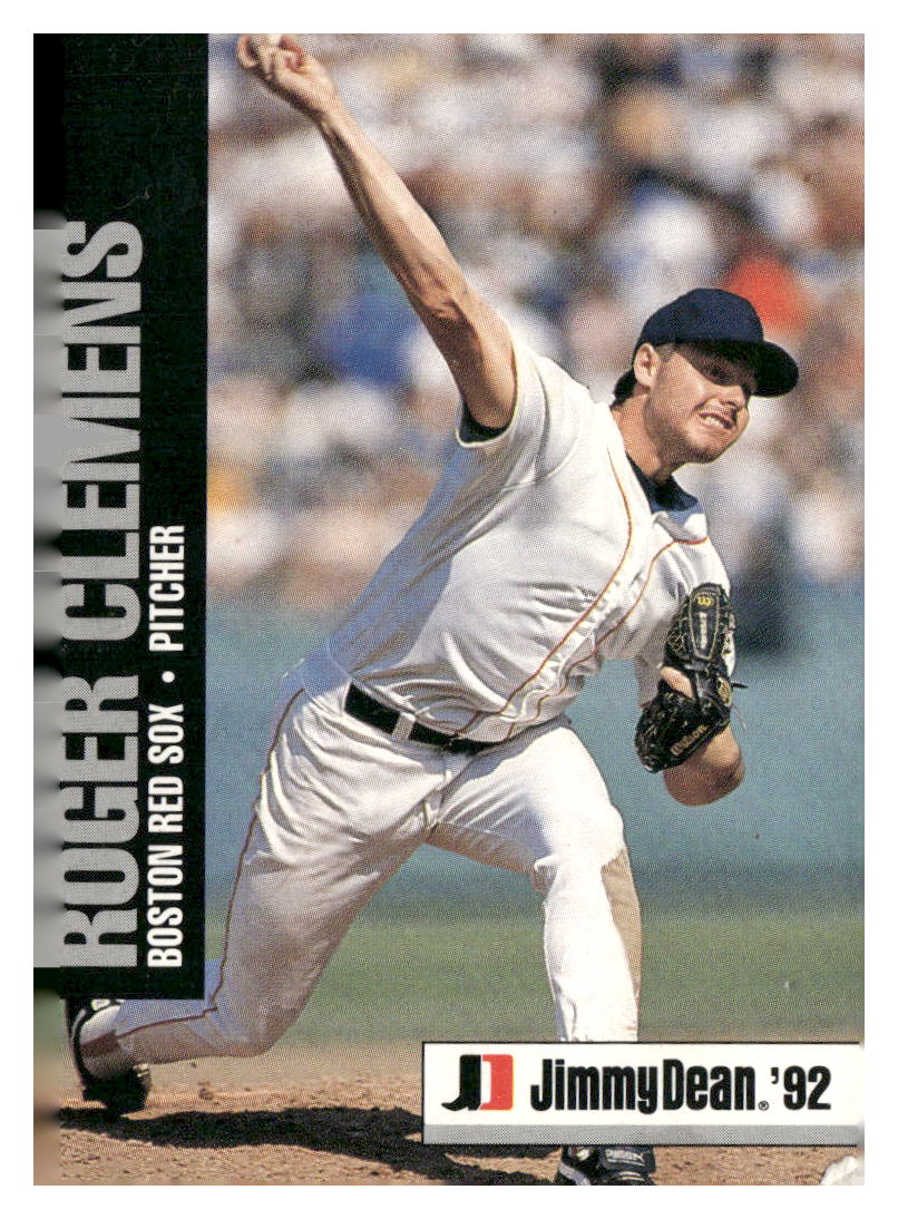 1992 Jimmy Dean #10 Roger Clemens