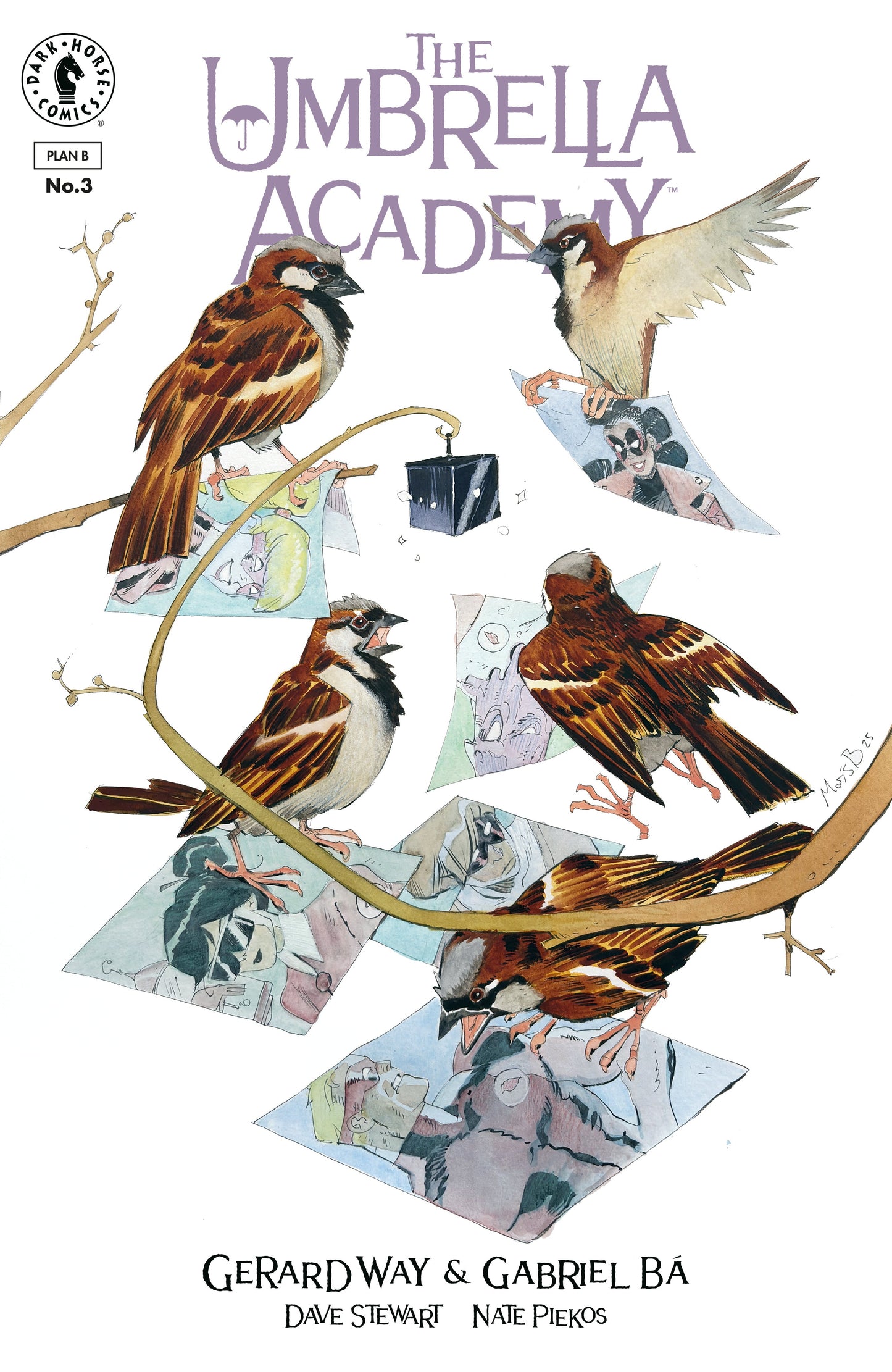 The Umbrella Academy Plan B #3 B Matias Bergara (10/01/2025) Dark Horse