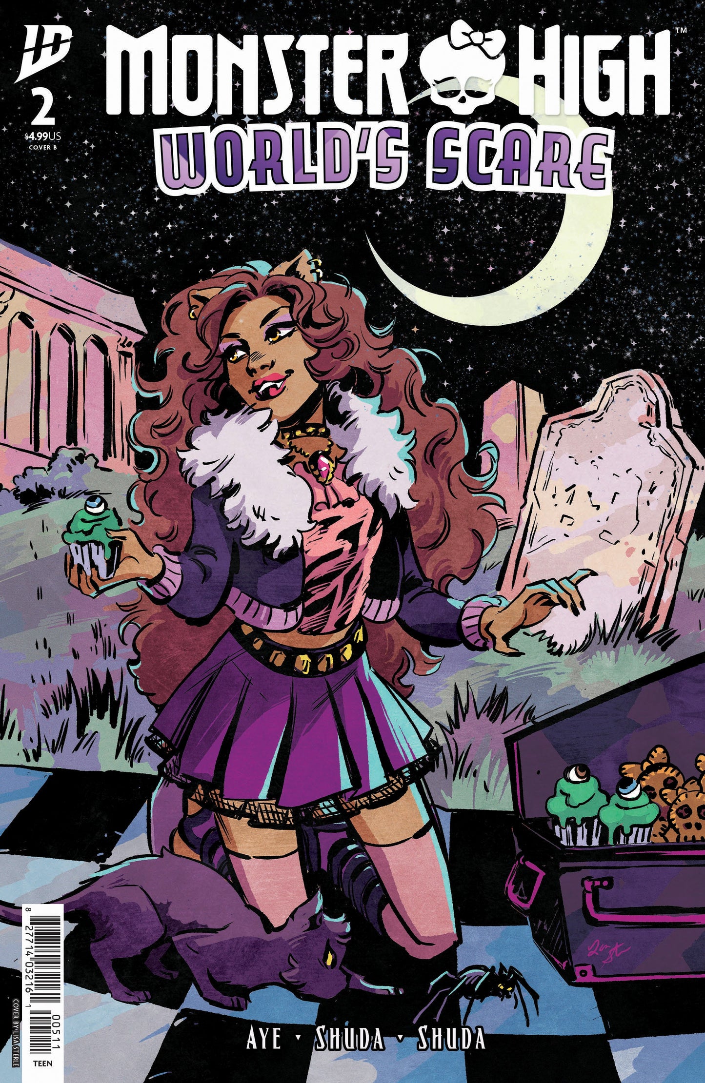 Monster High World'S Scare #2 B Lisa Sterle (09/24/2025) Idw