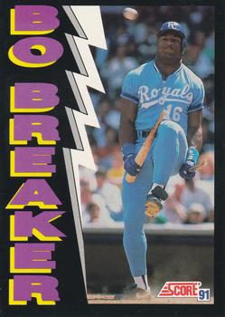 1991 Score Bo Breaker #773 Insert Bo Jackson Kansan City Royals