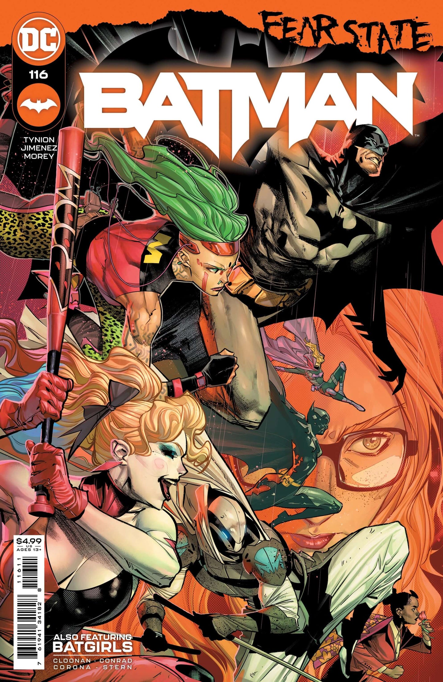 Batman #116 A Jorge Jimenez James Tynion IV (Fear State) (11/02/2021) Dc