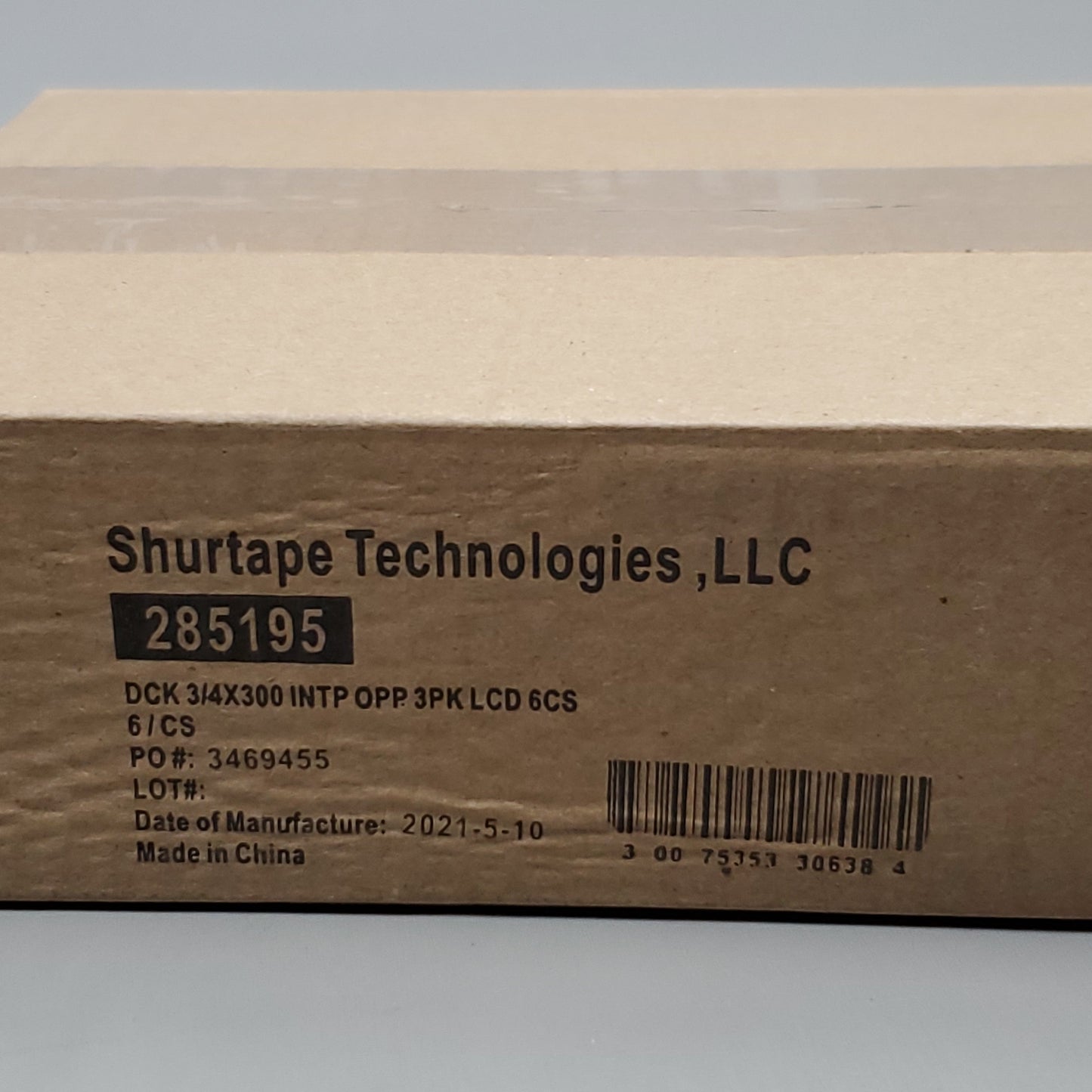 SHURTAPE (18 PACK) Invisible Tape 3/4"X300" Matte Finish 285195 (New)
