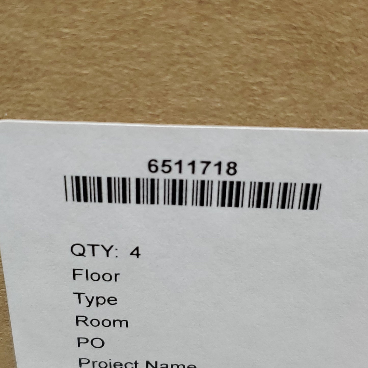 CRESTRON 4 PK of LED Light Trim 5" White LFX-DL-TRIM (New)