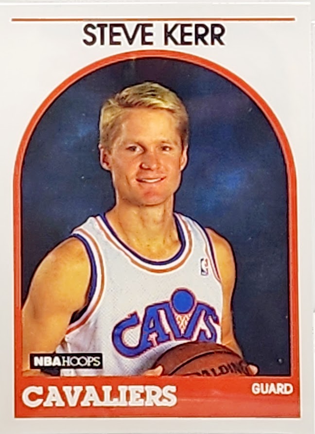 1989 NBA Hoops Steve Kerr Rookie RC #351 PSA 9 Mint Cleveland Cavaliers