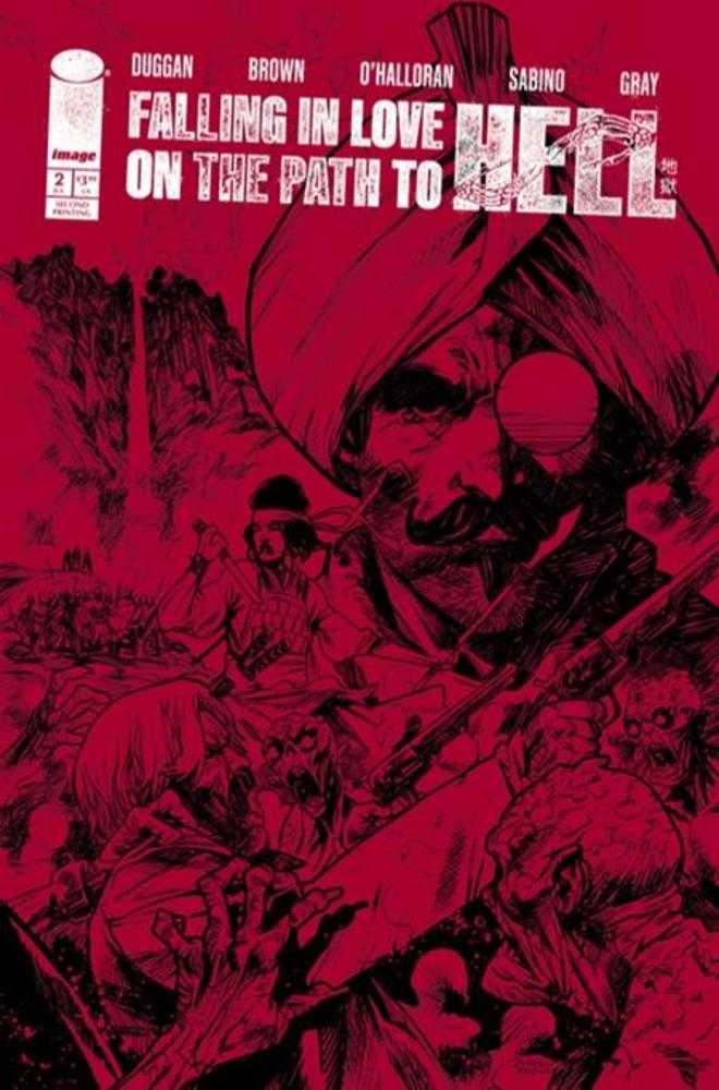 Falling In Love On The Path To Hell (2024) #2 Second Printing