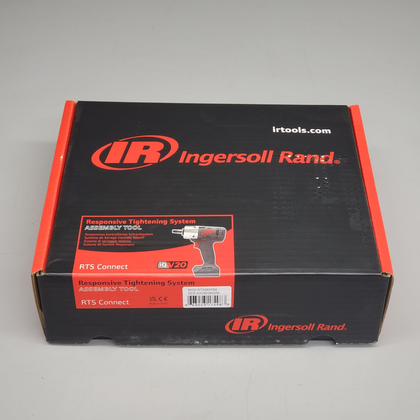 INGERSOLL RAND RTS Cordless IQV20 3/8" 60NM Impact Wrench RTS060PS6 Tool Only