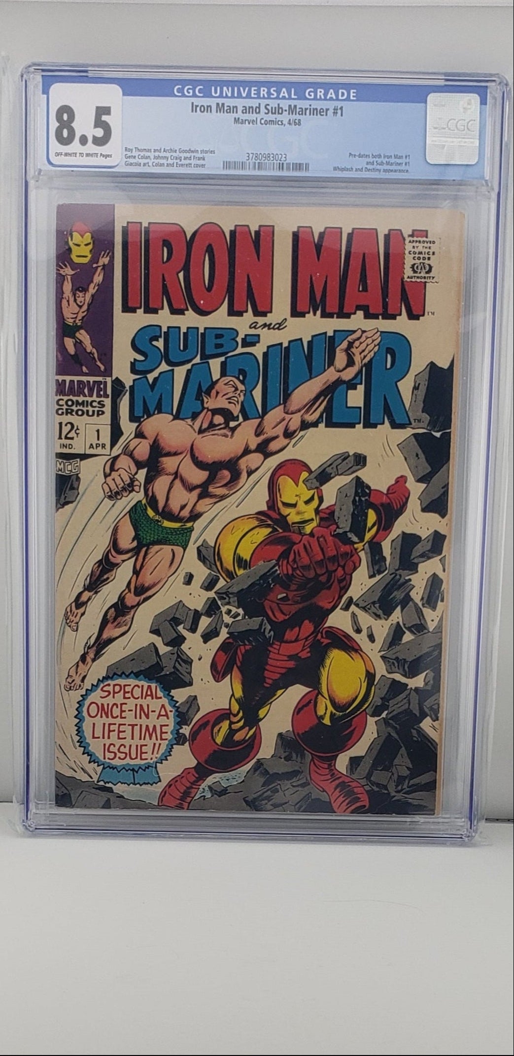 Iron Man and Sub-Mariner #1 CGC 8.5