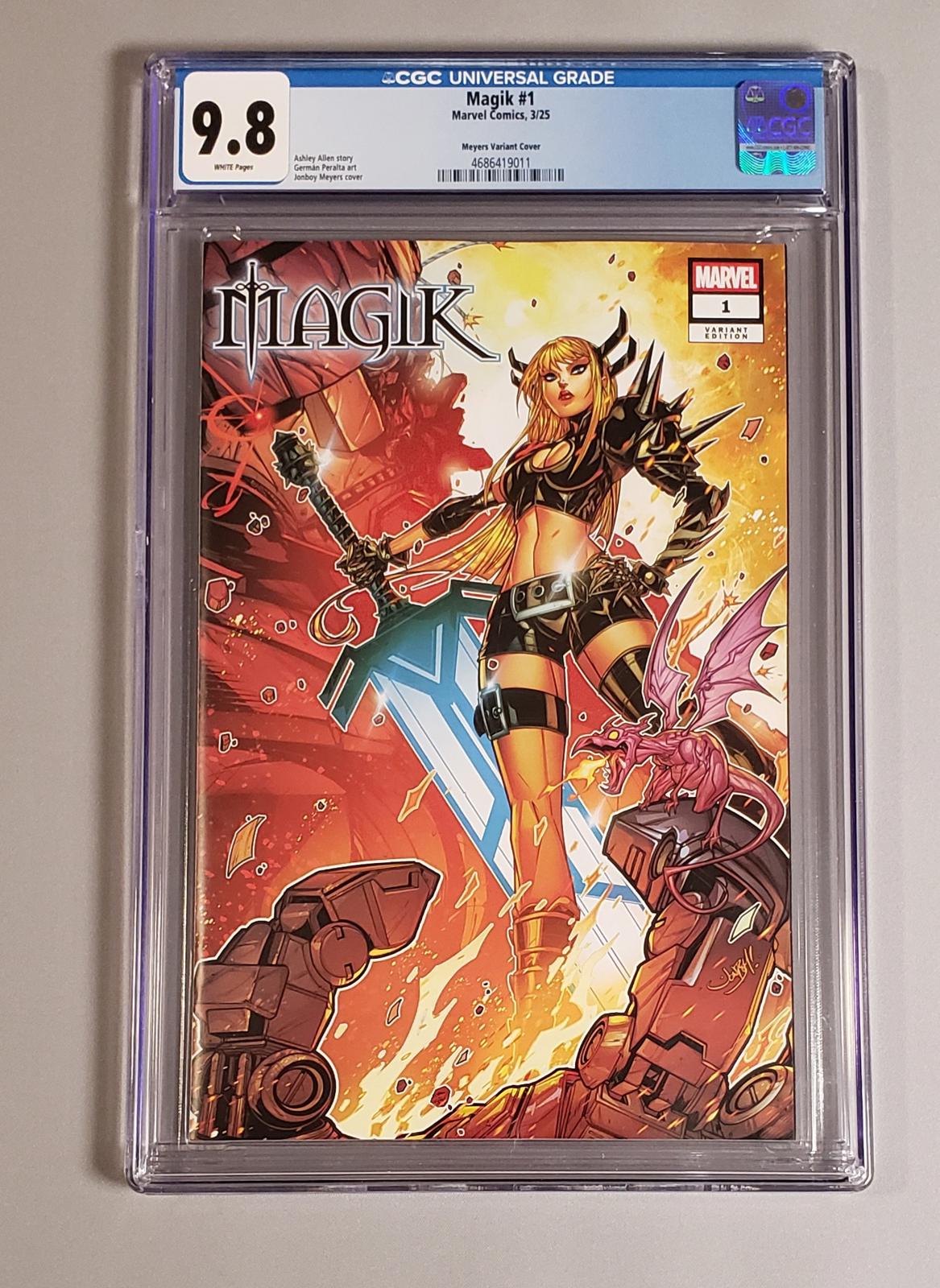 Magik #1: Jonboy Myers Exclusive Variant- CGC 9.8