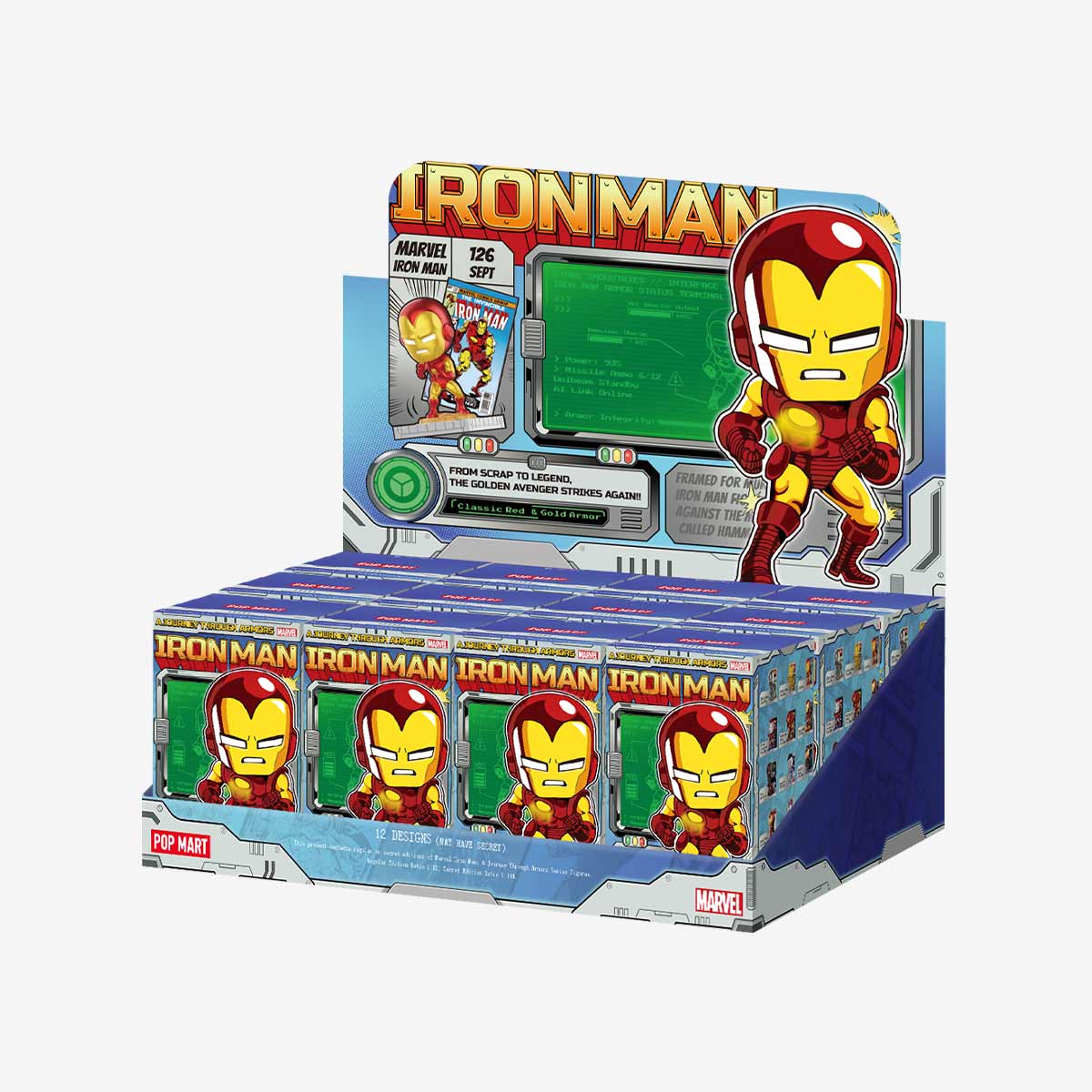 Marvel Iron Man: A Journey Through Armors Series Figures Blind Box
