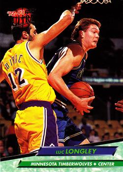1992-93 Fleer Ultra Luc Longley #111 Minnesota Timberwolves