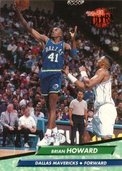 1992-93 Fleer Ultra Brian Howard #247 Dallas Mavericks