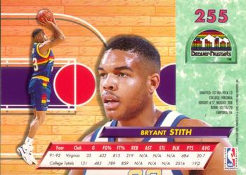 1992-93 Fleer Ultra Bryant Stith RC #255 Denver Nuggets