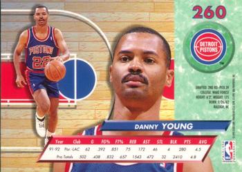 1992-93 Fleer Ultra Danny Young #260 Detroit Pistons