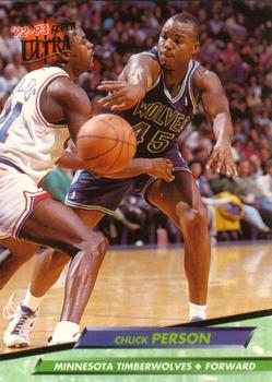 1992-93 Fleer Ultra Chuck Person  #307 Minnesota Timberwolves