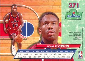 1992-93 Fleer Ultra Doug Overton ROO #371 Washington Bullets