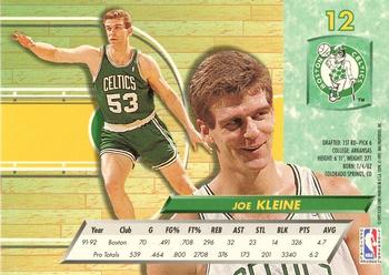 1992-93 Fleer Ultra Joe Kleine #12 Boston Celtics
