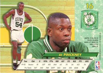 1992-93 Fleer Ultra Ed Pinckney #16 Boston Celtics