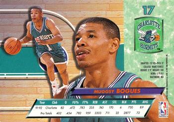 1992-93 Fleer Ultra Muggsy Bogues #17 Charlotte Hornets