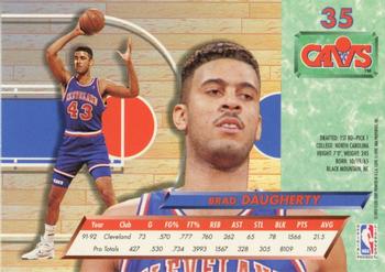1992-93 Fleer Ultra Brad Daugherty #35 Cleveland Cavaliers
