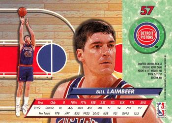 1992-93 Fleer Ultra Bill Laimbeer #57 Detroit Pistons