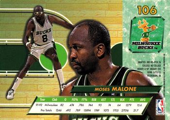 1992-93 Fleer Ultra Moses Malone #106 Milwaukee Bucks