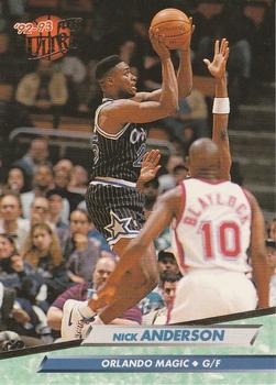 1992-93 Fleer Ultra Nick Anderson #128 Orlando Magic