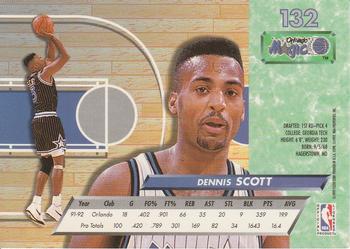 1992-93 Fleer Ultra Dennis Scott #132 Orlando Magic