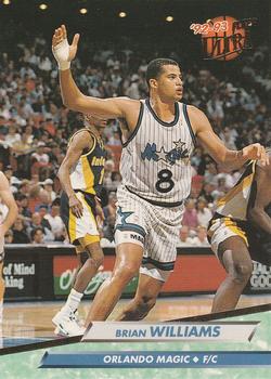 1992-93 Fleer Ultra Brian Williams #134 Orlando Magic