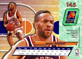 1992-93 Fleer Ultra Negele Knight #145 Phoenix Suns