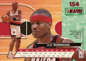1992-93 Fleer Ultra Cliff Robinson #154 Portland Trail Blazers