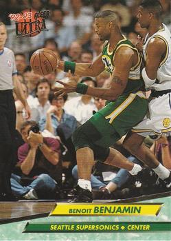 1992-93 Fleer Ultra Benoit Benjamin #169 Seattle SuperSonics