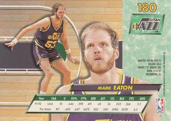1992-93 Fleer Ultra Mark Eaton #180 Utah Jazz