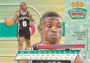 1992-93 Fleer Ultra Avery Johnson  #356 San Antonio Spurs