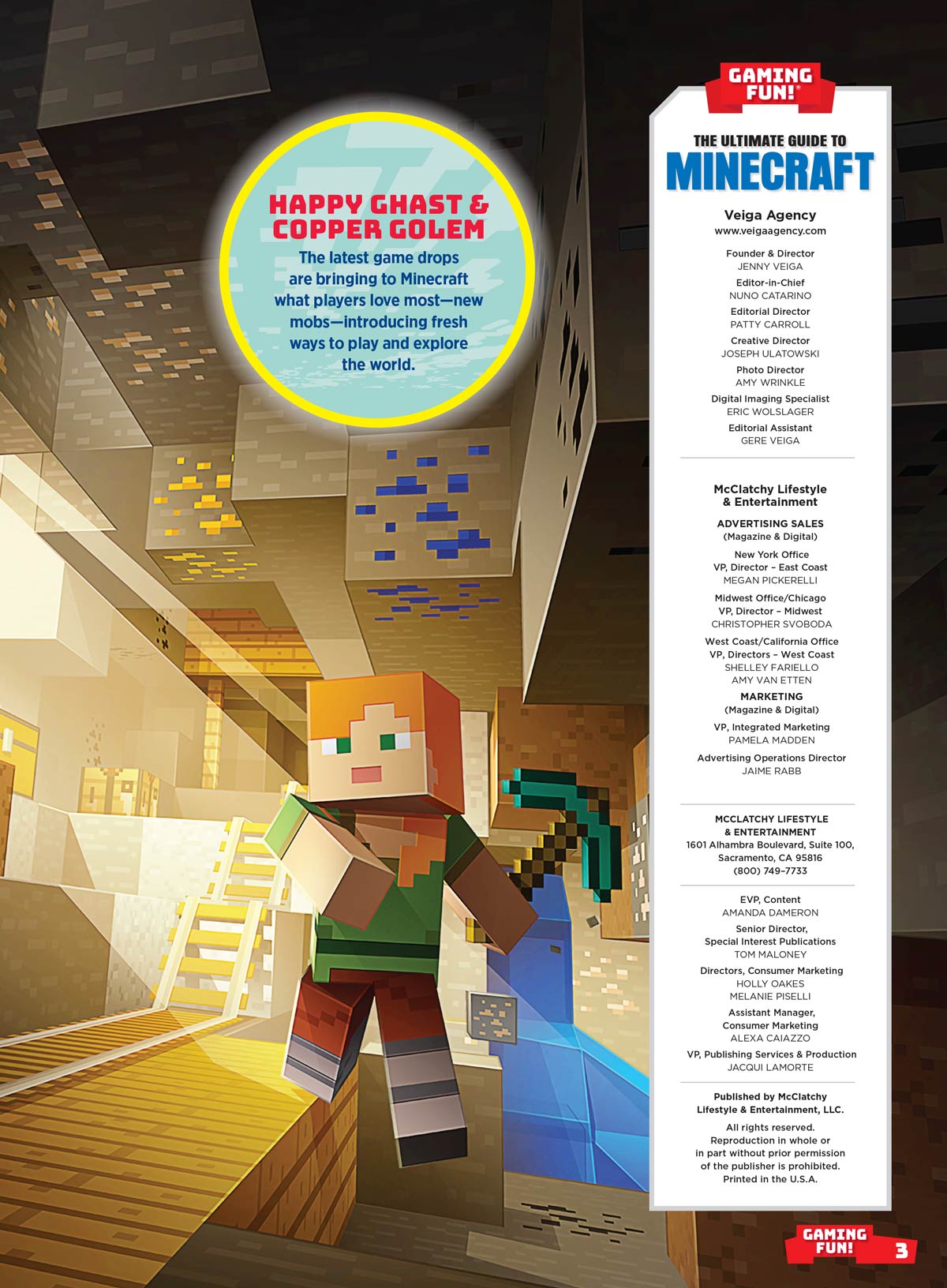 Minecraft - The Ultimate Guide: Enhance Your Gameplay Experience, Mob Leashing Tricks, Happy Ghast Evolution, Copper Creations, Dragon Training Secrets, Unlock Every Movie Discs, Posters & More!