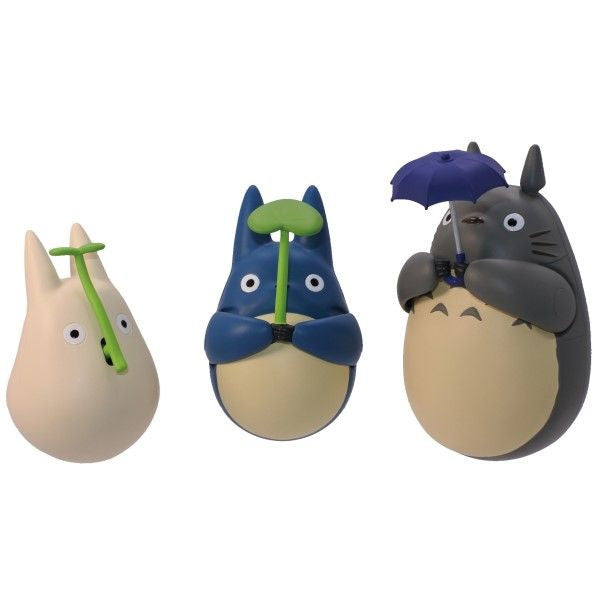 Ensky Studio Ghibli My Neighbor Totoro Roly-Poly Toy - Medium Totoro