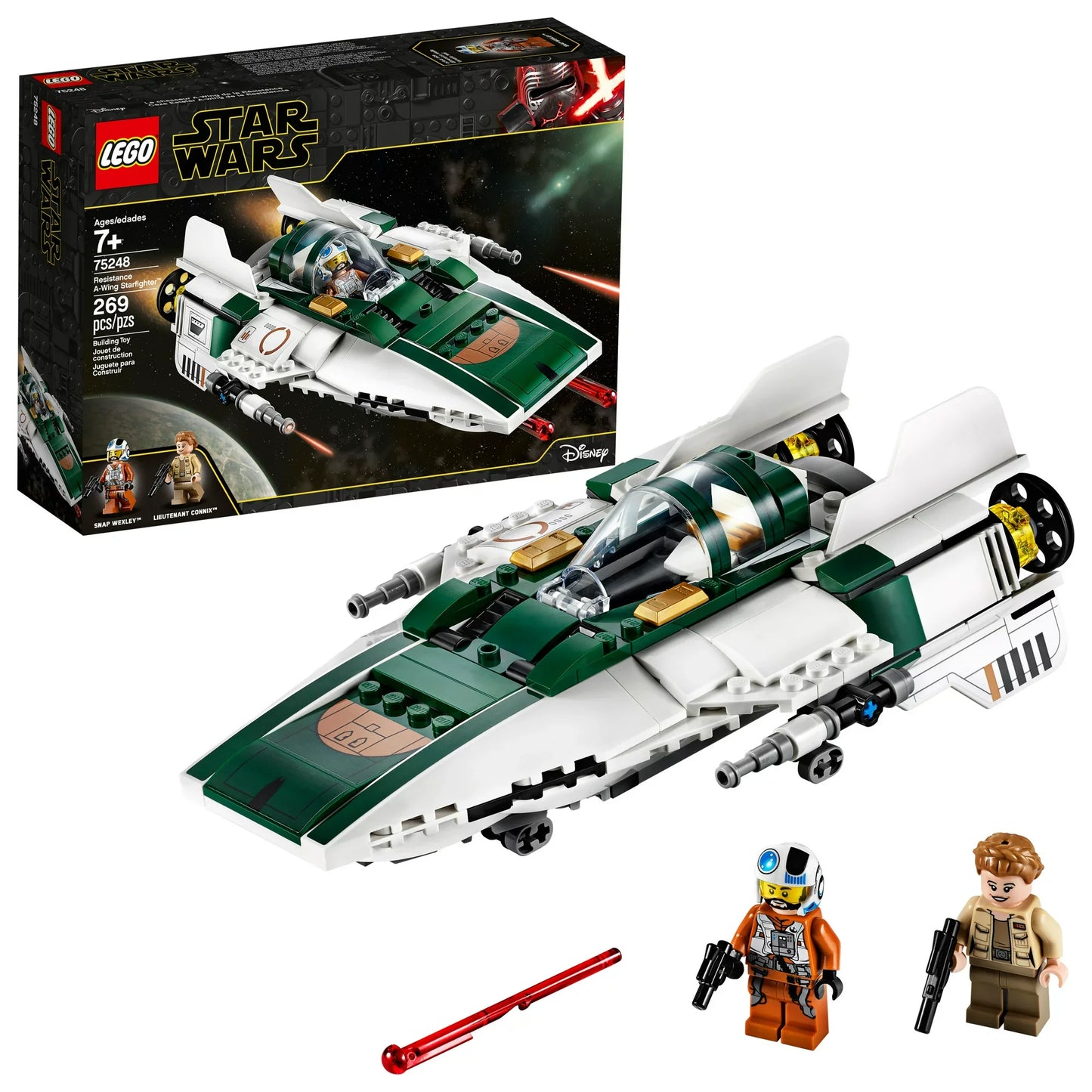 LEGO Star Wars: The Rise of Skywalker Resistance A Wing Starfighter 75248 ( Retired Product )
