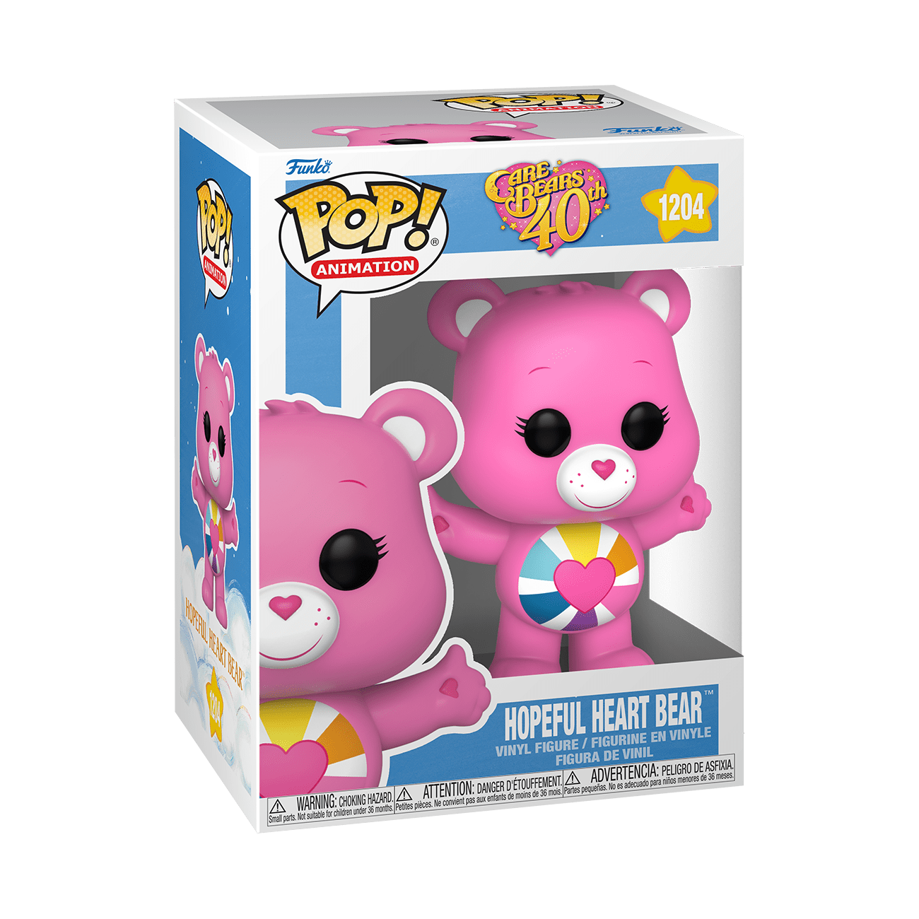 POP! Animation: Care Bear 40th Anniversary - Hopeful Heart Bear (Non Mint)