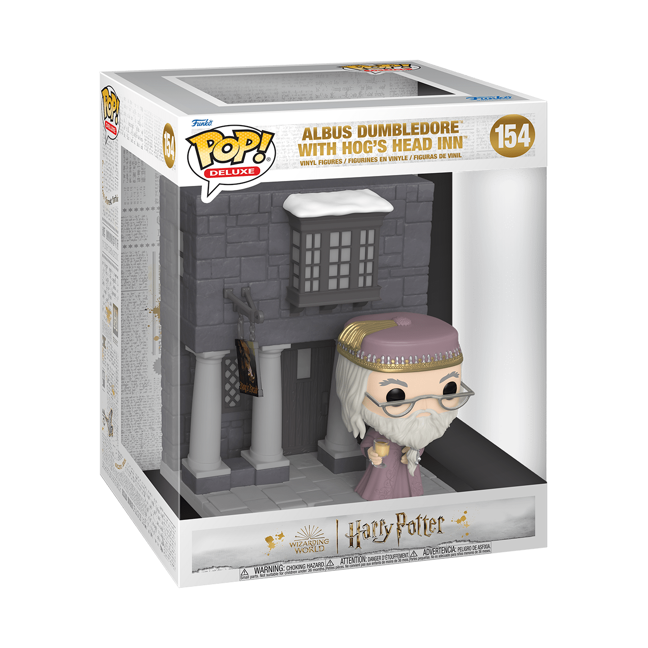 POP! Deluxe: Harry Potter Hogsmeade - Hog's Head w/Dumbledore (NOT MINT)