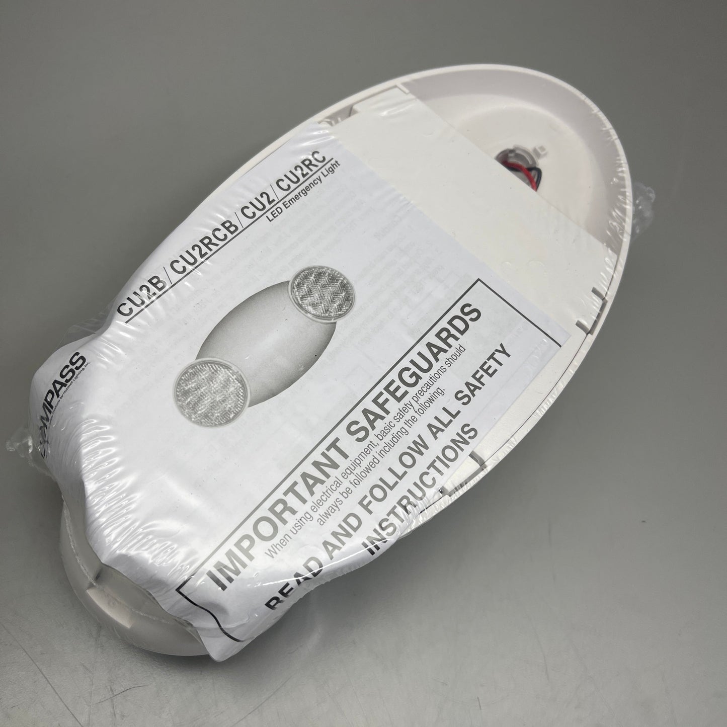 HUBBELL CU2 Series 2 Head LED Emergency Lighting Unit (New)