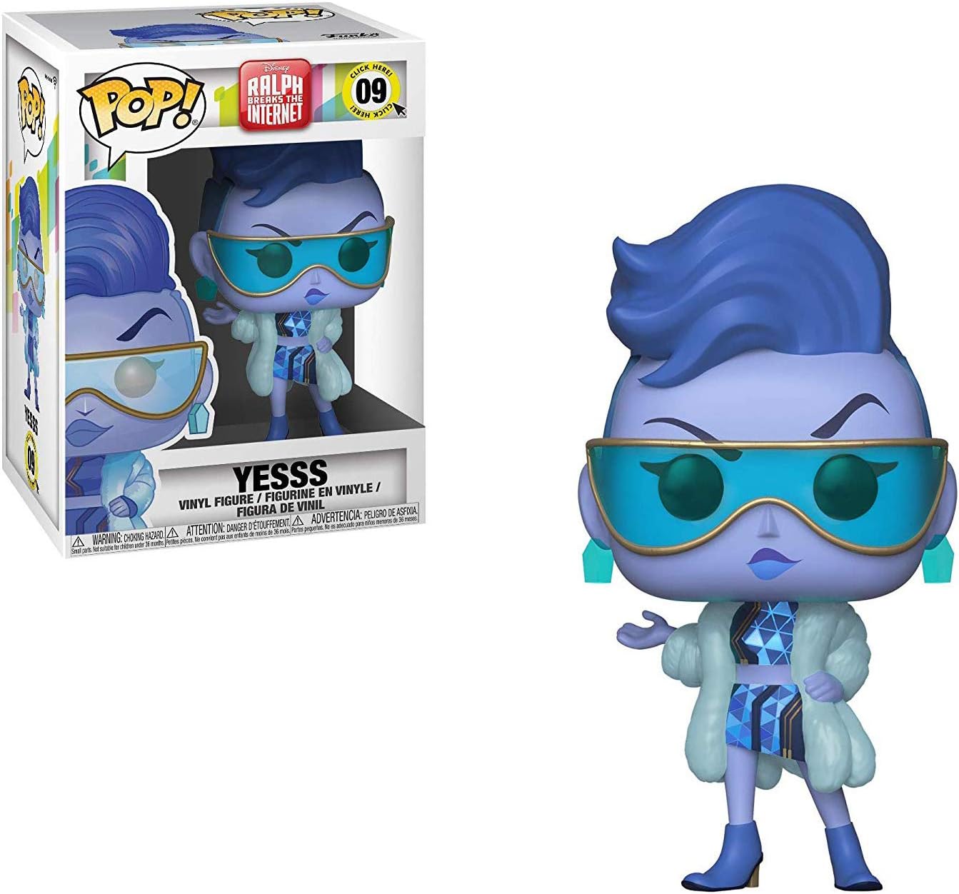 Funko Yesss: Ralph Breaks The Internet x POP! Disney Vinyl NOT MINT