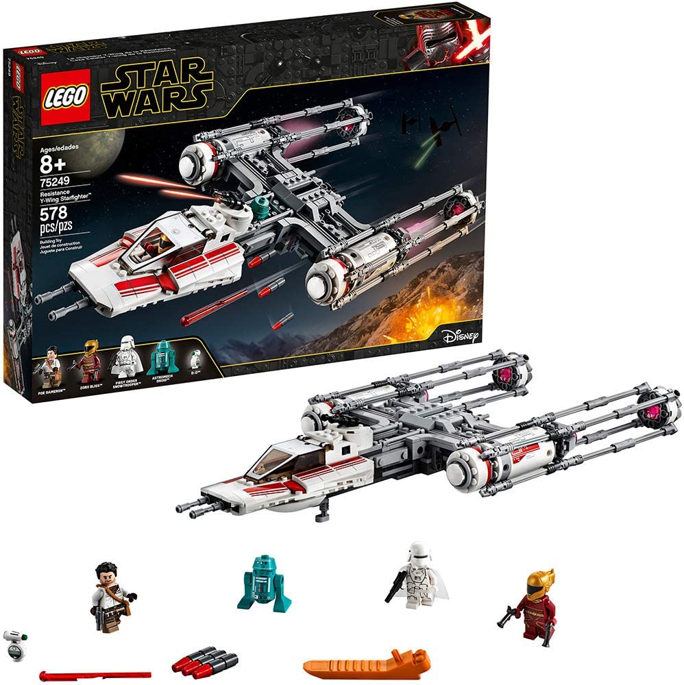 LEGO Star Wars: The Rise of Skywalker Resistance Y-Wing Starfighter 75249 (Retired Product)