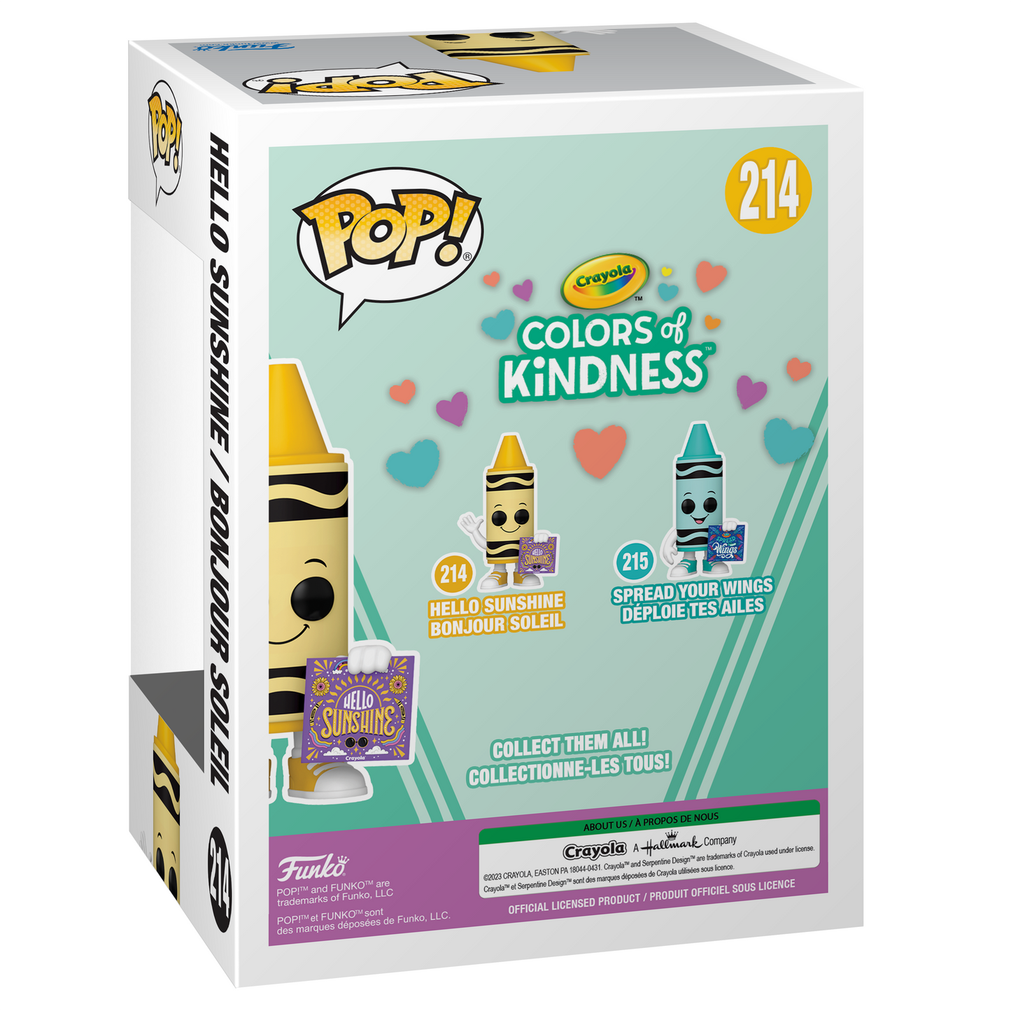 POP! Ad Icon: Crayola - Yellow Crayon (Kindness)