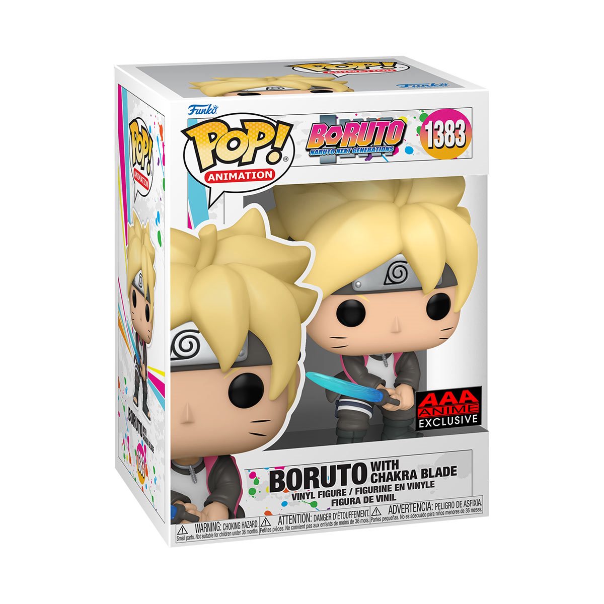 POP! Boruto with Chakra Blade - AAA Anime Exclusive, Not Mint