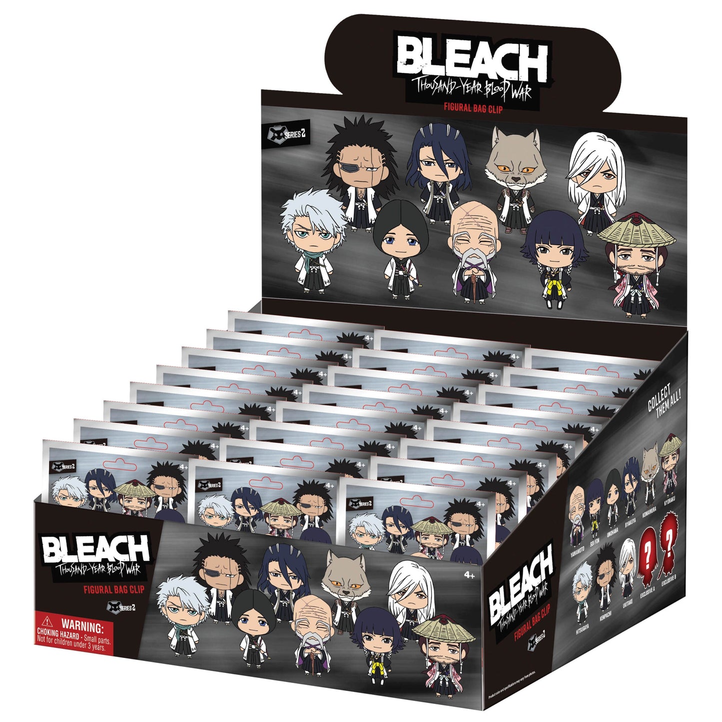 Bleach Thousand-Year Blood War 3D Foam Bag Clip, Series 2 Blind Bag