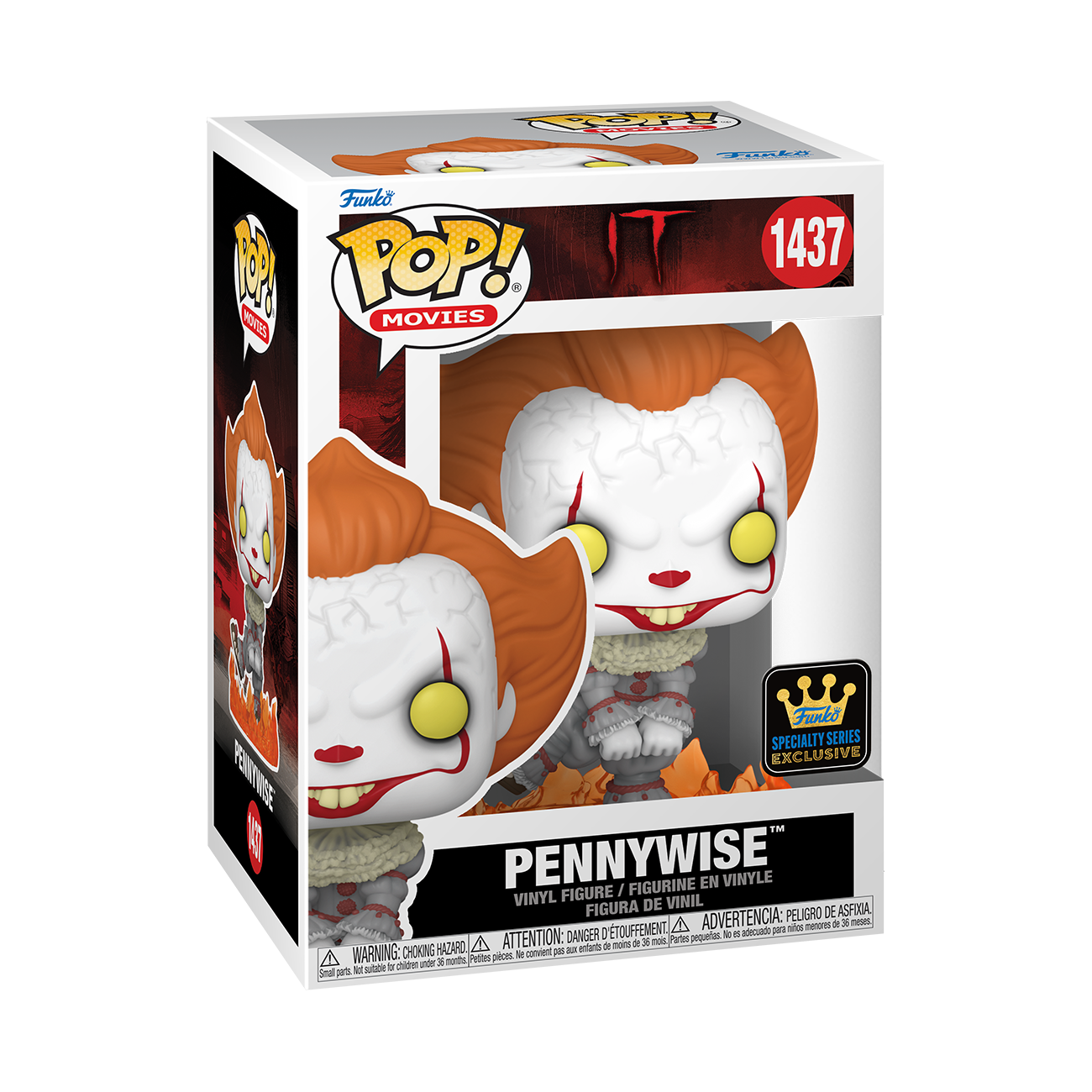 POP! Movies: IT - Pennywise dancing (Specialty Series Exclusive), Not Mint