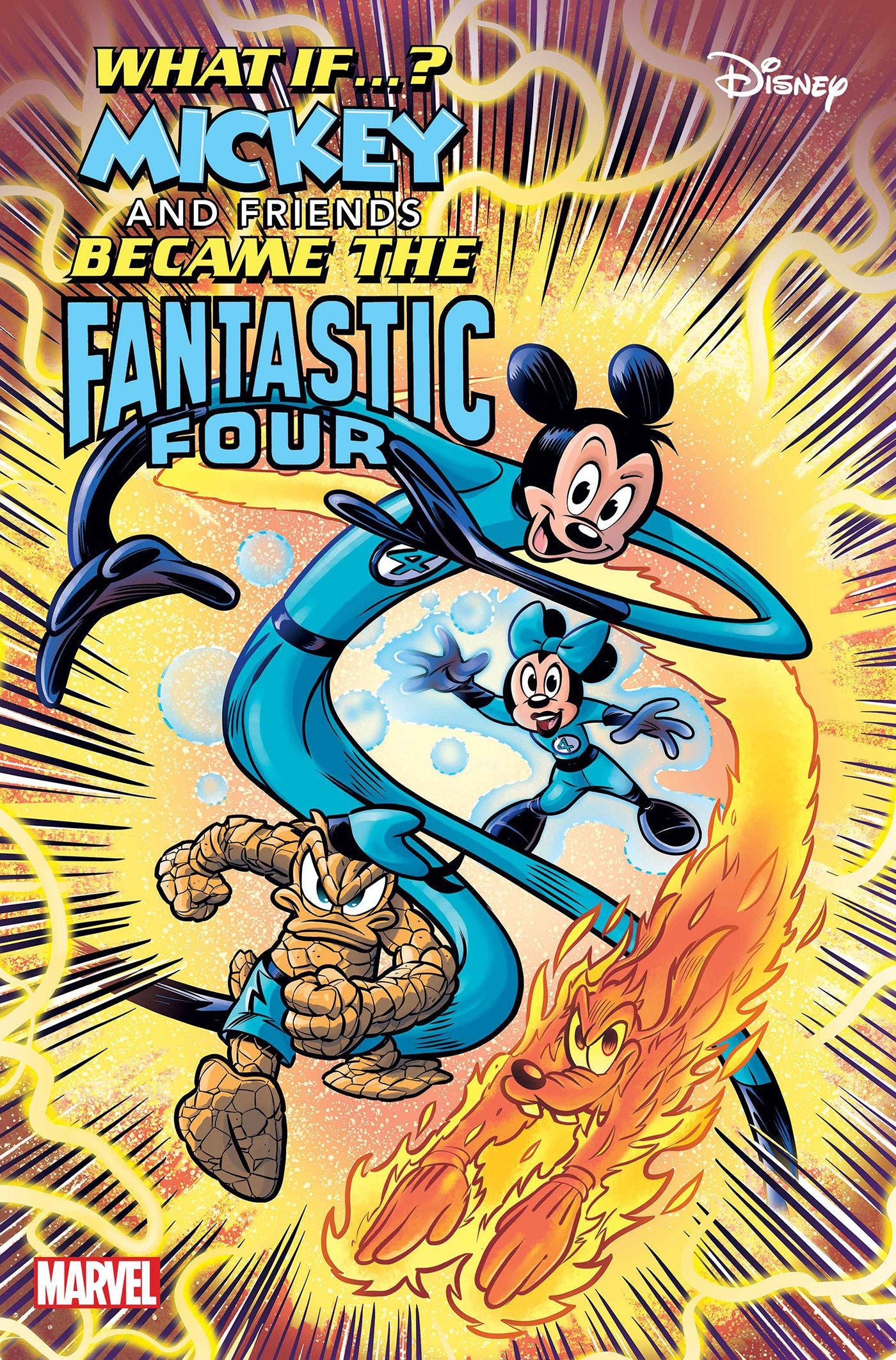 Marvel & Disney: What If...? Mickey & Friends Became The Fantastic Four (2025) #1